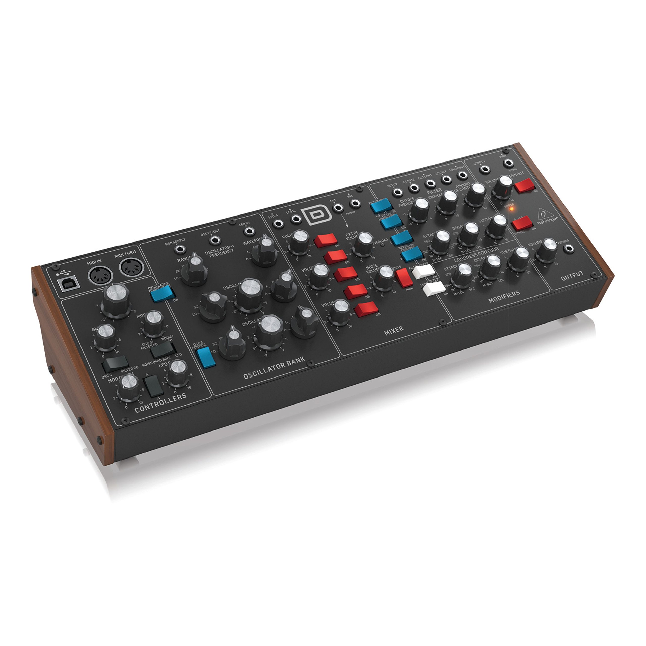 Behringer Model D synthétiseur analogique 3 VCO Eurorack