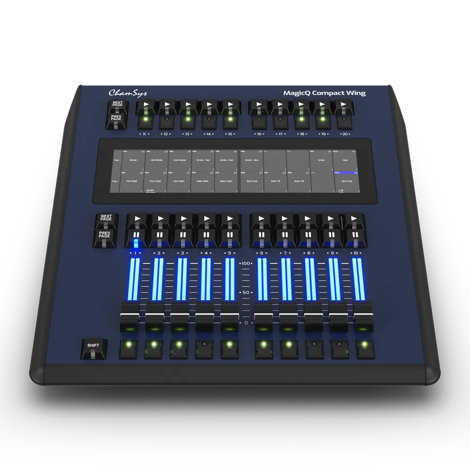 ChamSys MagicQ Compact Wing extension DMX 20 playbacks
