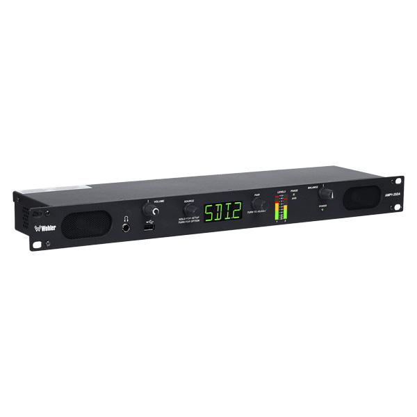 Wohler AMP1-2SDA moniteur audio rack 1U HD/SDI