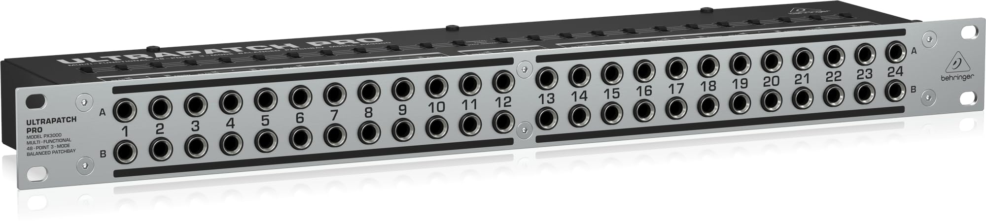 Behringer Ultrapatch PX3000 patchbay 48 points TRS