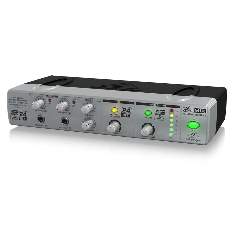 Behringer MIX800 Minimix mixeur karaoké 2 micros avec écho