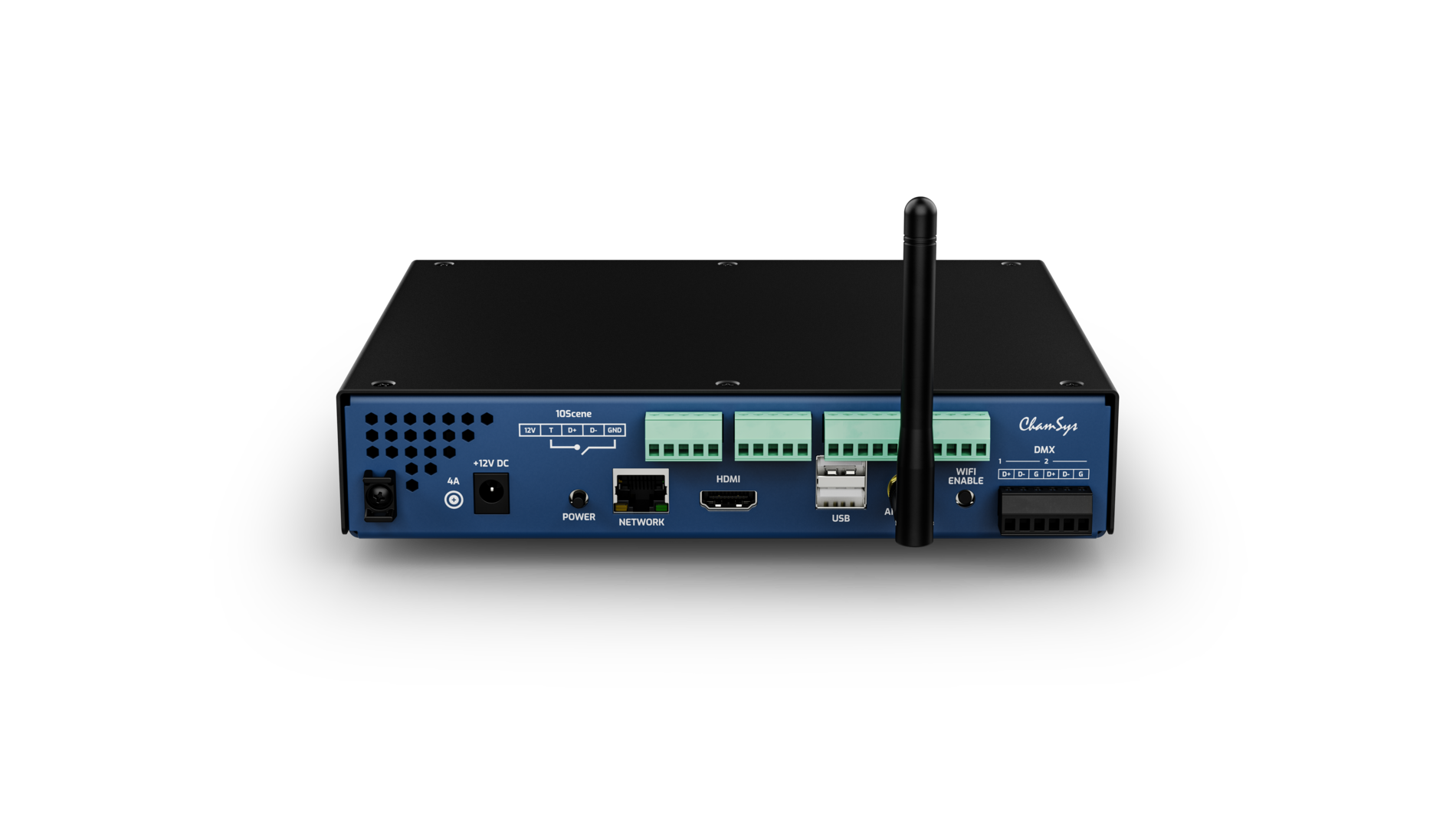 Chamsys MagicQ DIN contrôleur rail DIN 24 univers