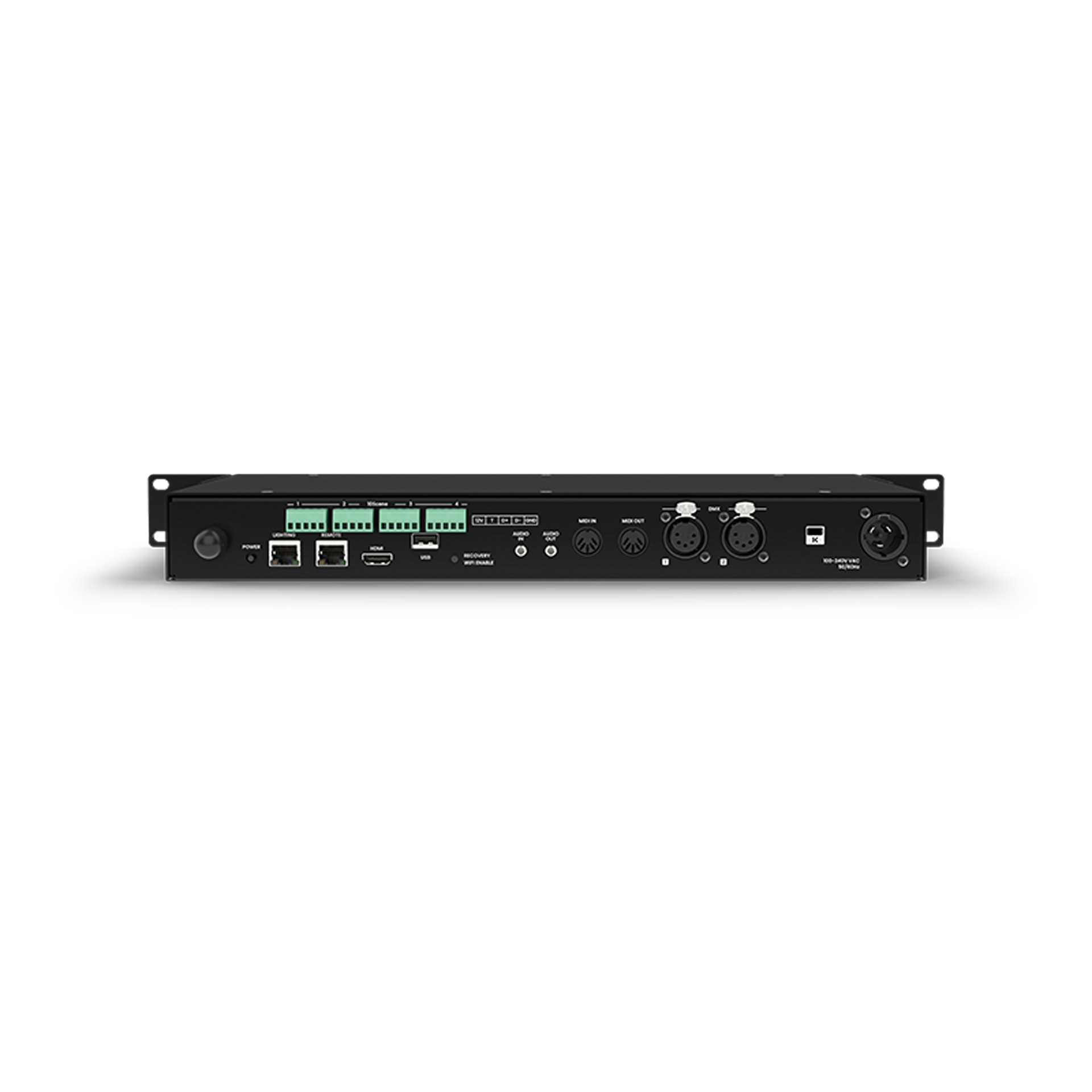 ChamSys QuickQ Rack+ console DMX rack 6 univers WiFi