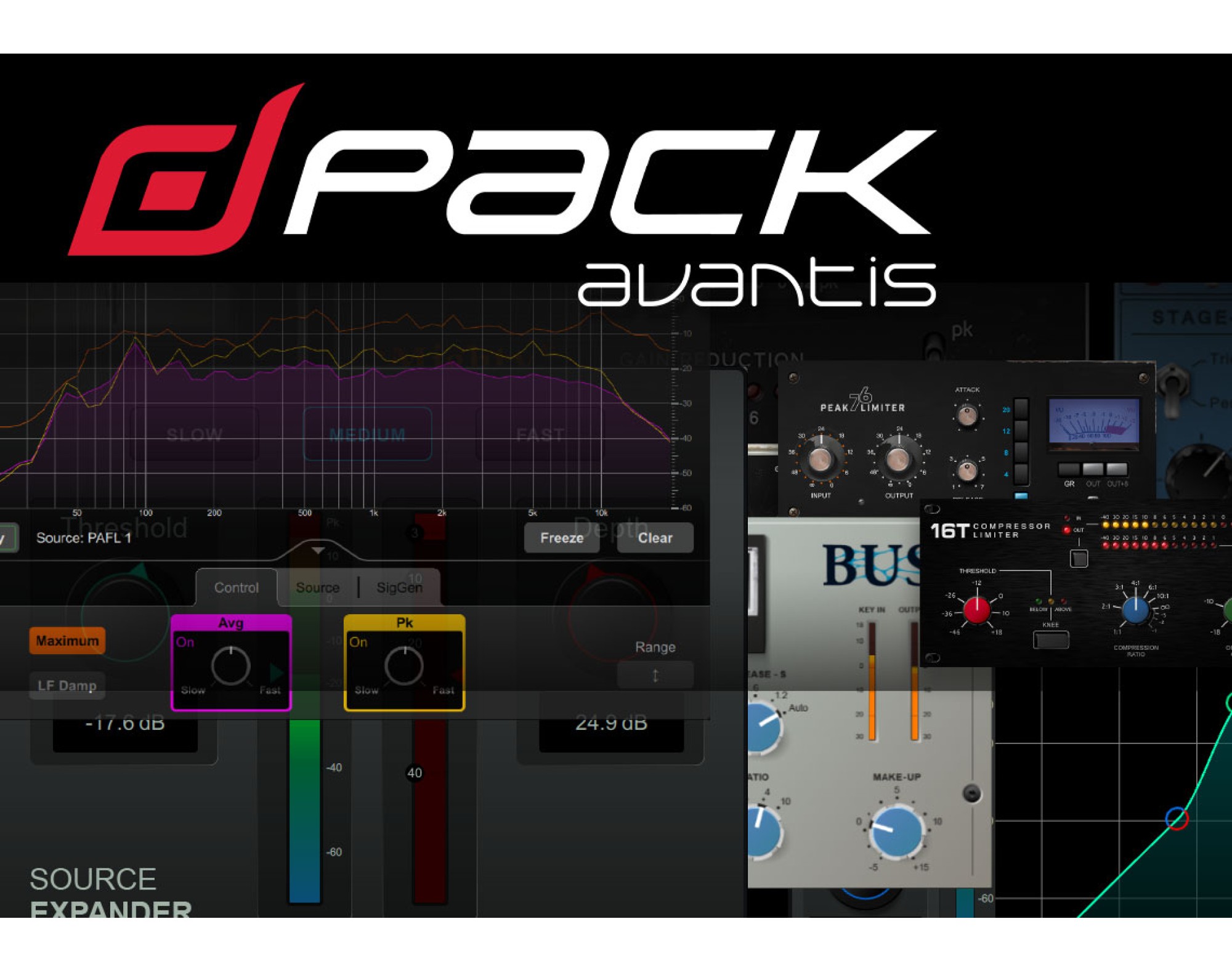 Allen & Heath Avantis dPack extension 96 canaux 56 bus