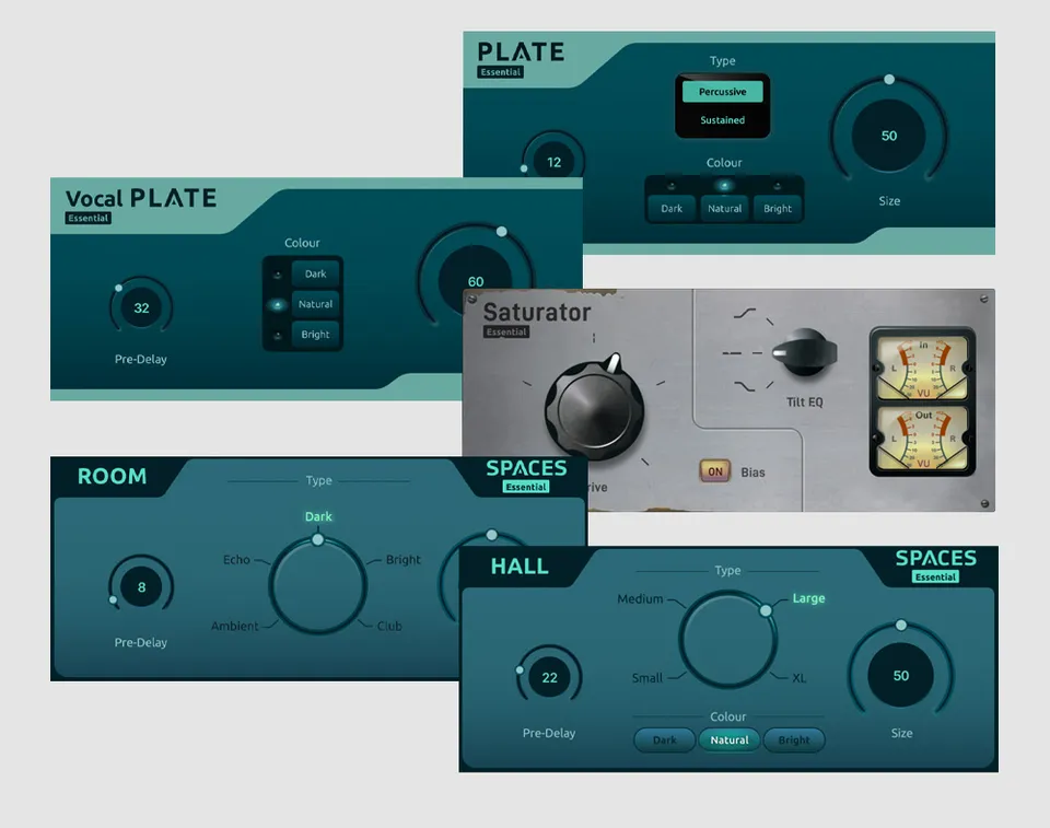 Allen & Heath dLive Essentials Bundle Pack 5 Effets Reverb