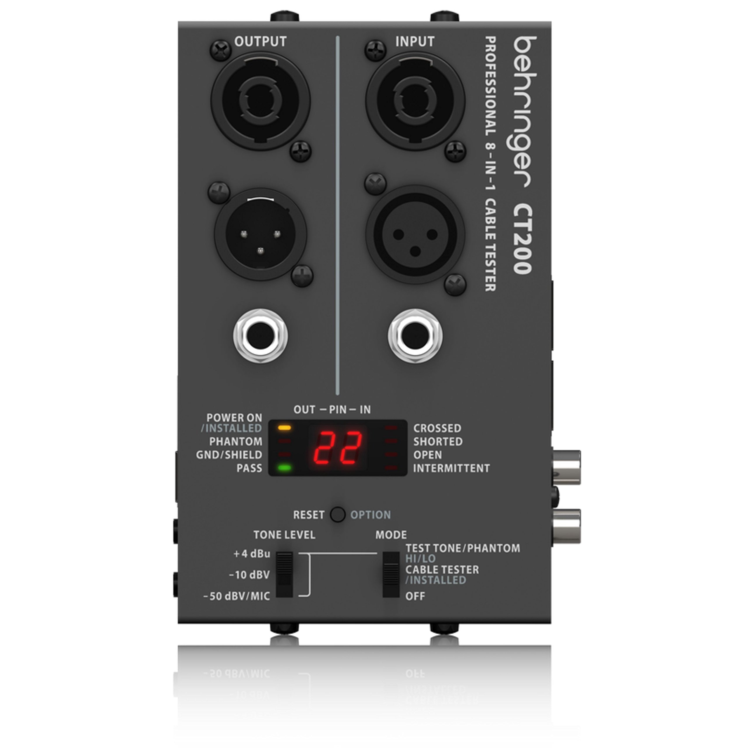 Behringer CT200 testeur câble 8-en-1 CT200