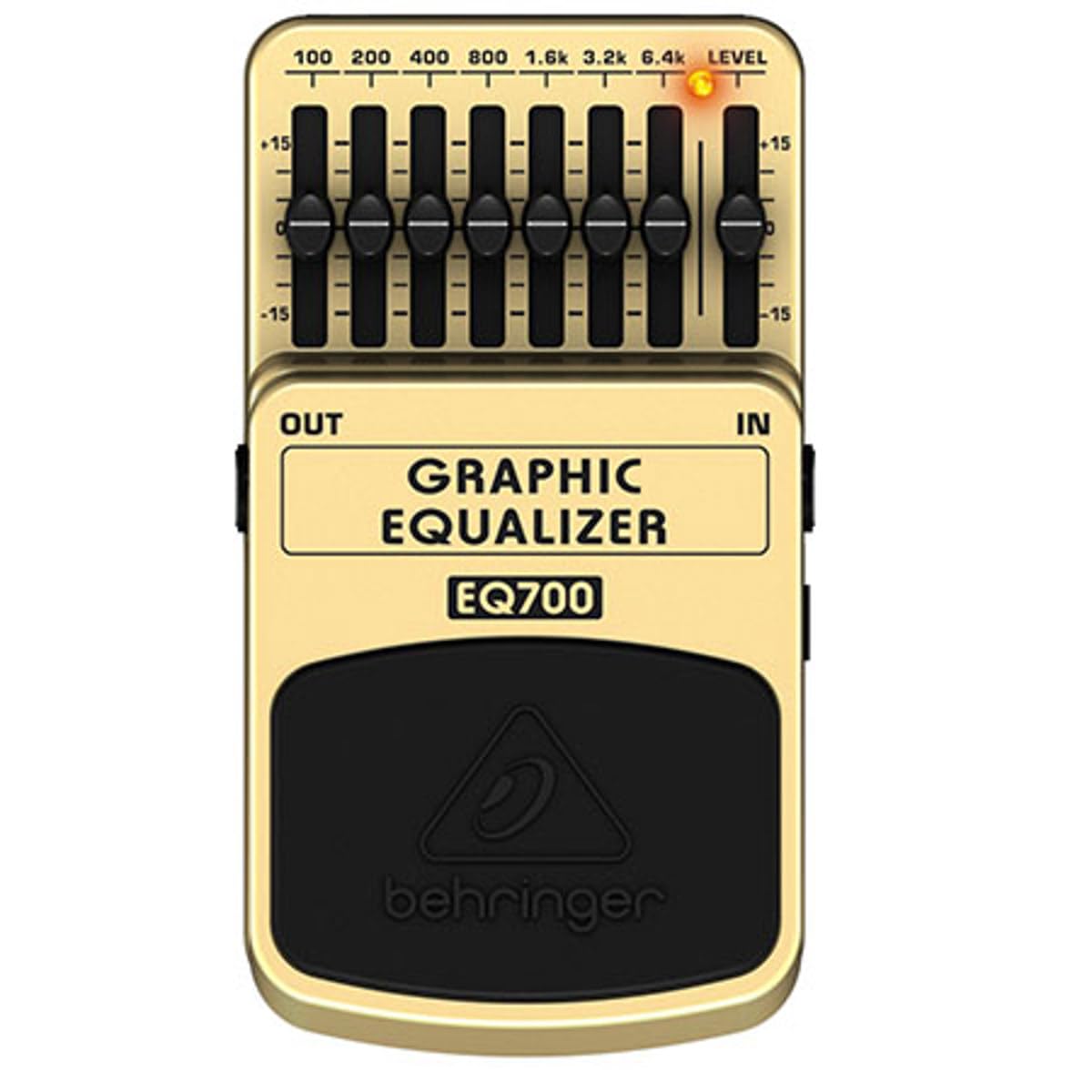 Behringer EQ-700 égaliseur guitare 7 bandes 100 Hz-6,4 kHz