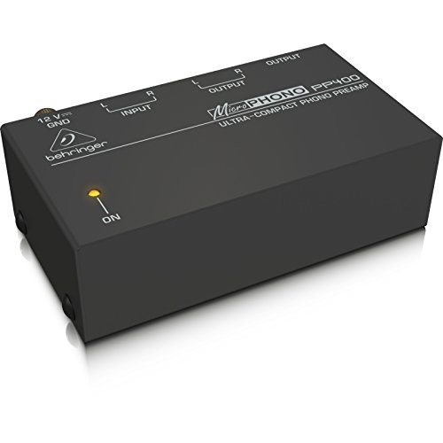 Behringer PP400 Microphono préampli phono MM RCA