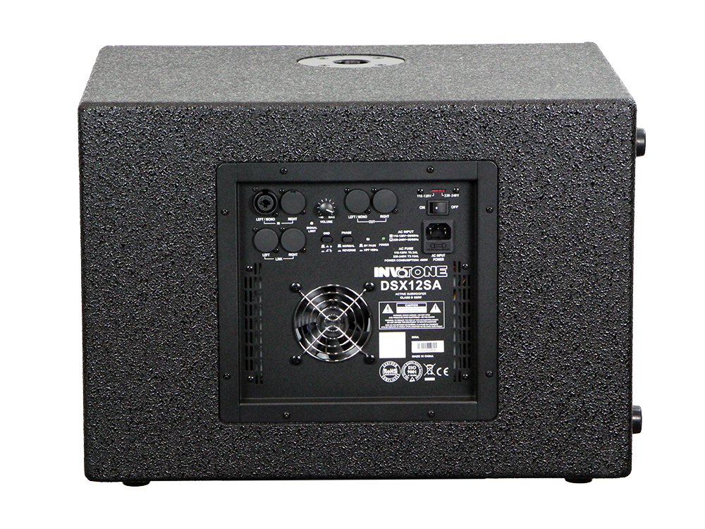 Invotone Active Bass Boxes DSX12SA caisson basses actif 12" 350W
