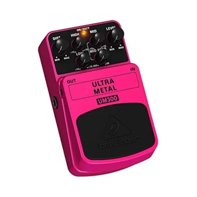 Behringer UM300 pédale distortion guitare Ultra Metal