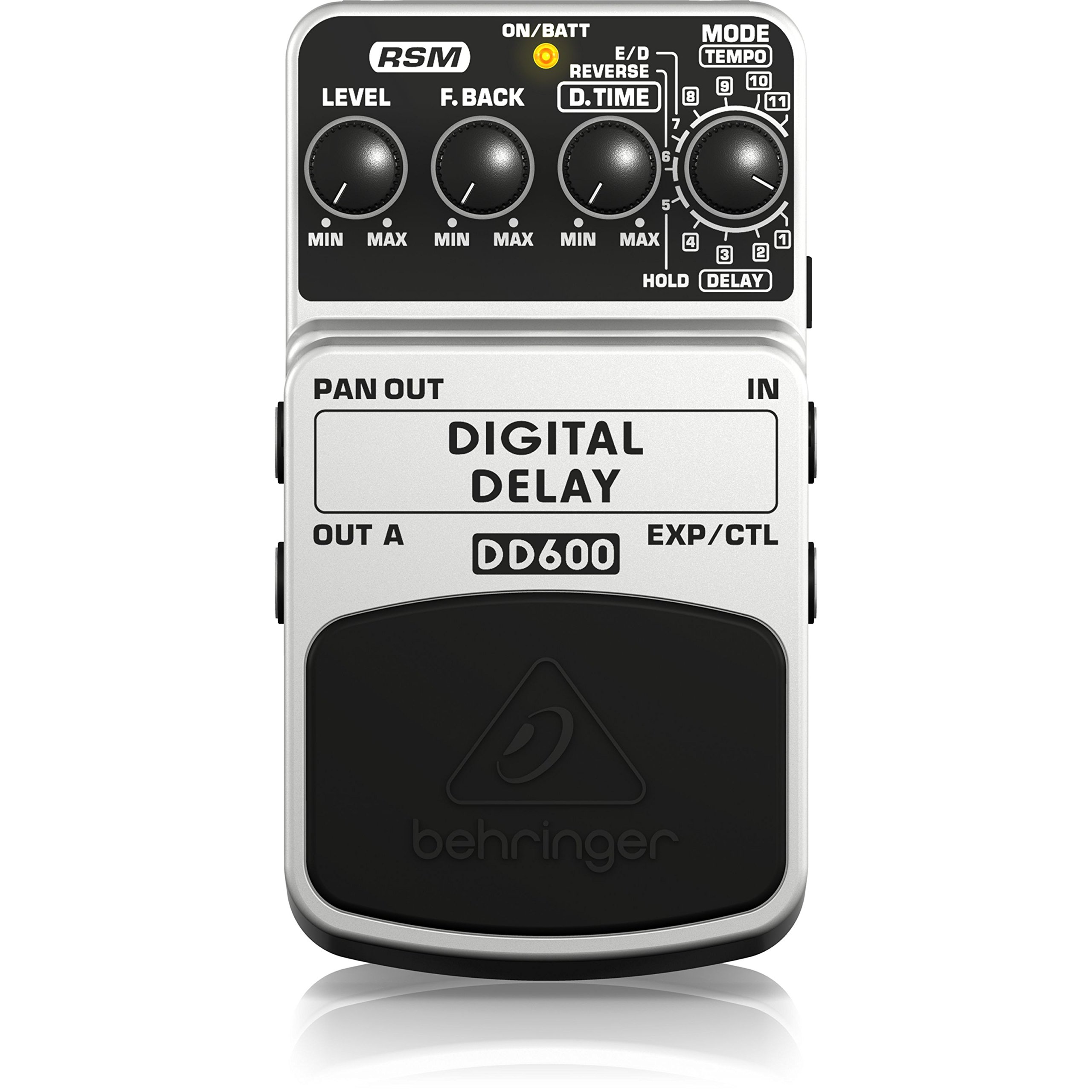 Behringer DD600 pédale delay guitare numérique stéréo 11 modes