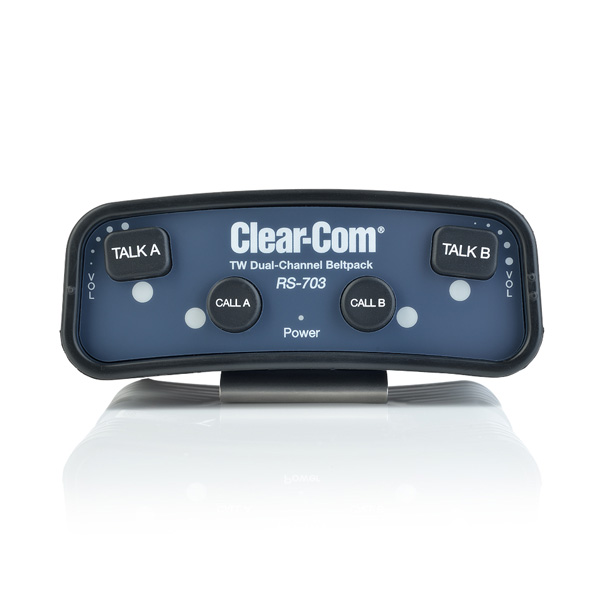 Clear-Com RS703 boîtier ceinture 2 canaux XLR3