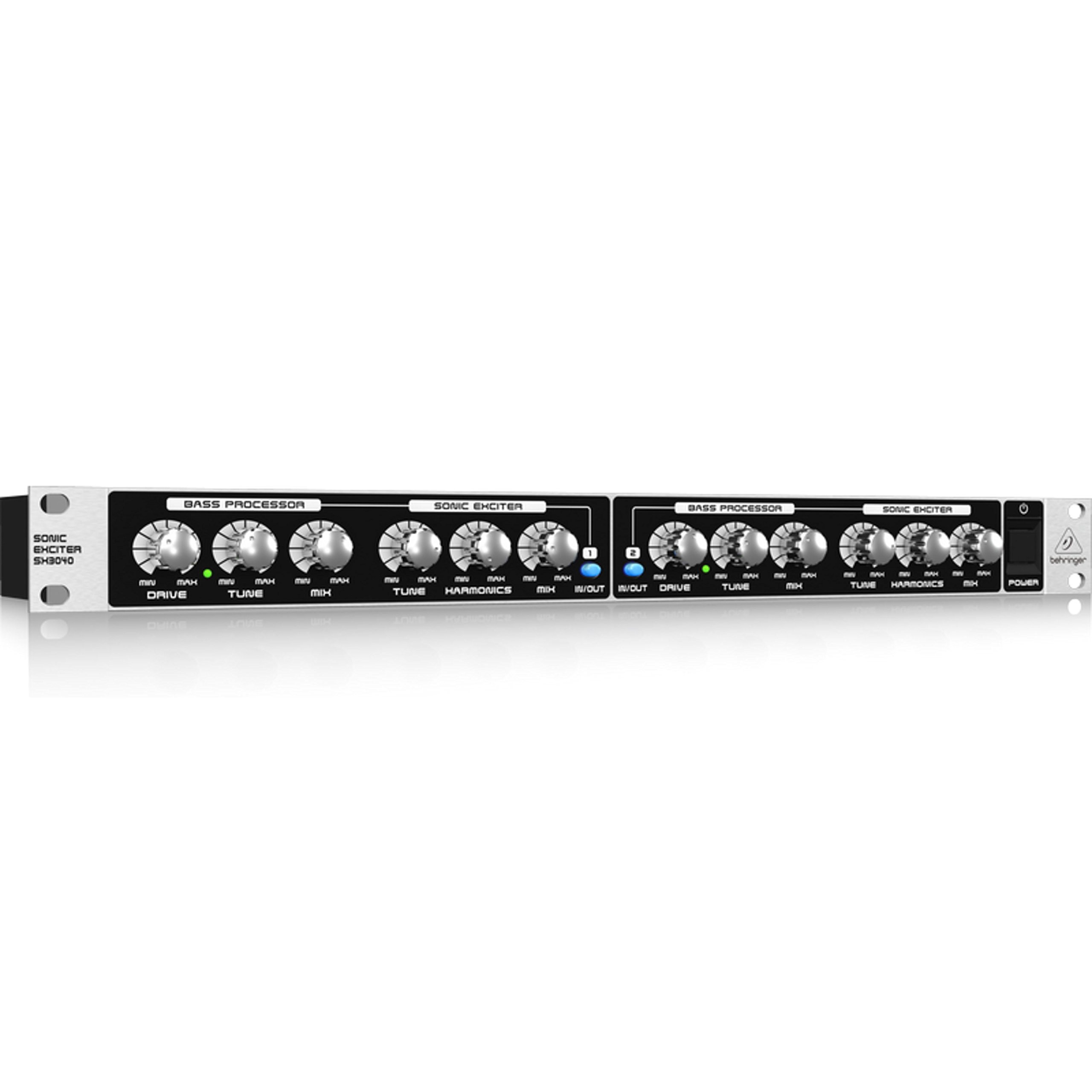 Behringer SX3040 V2 Sonic Exciter processeur de son stéréo 2 canaux