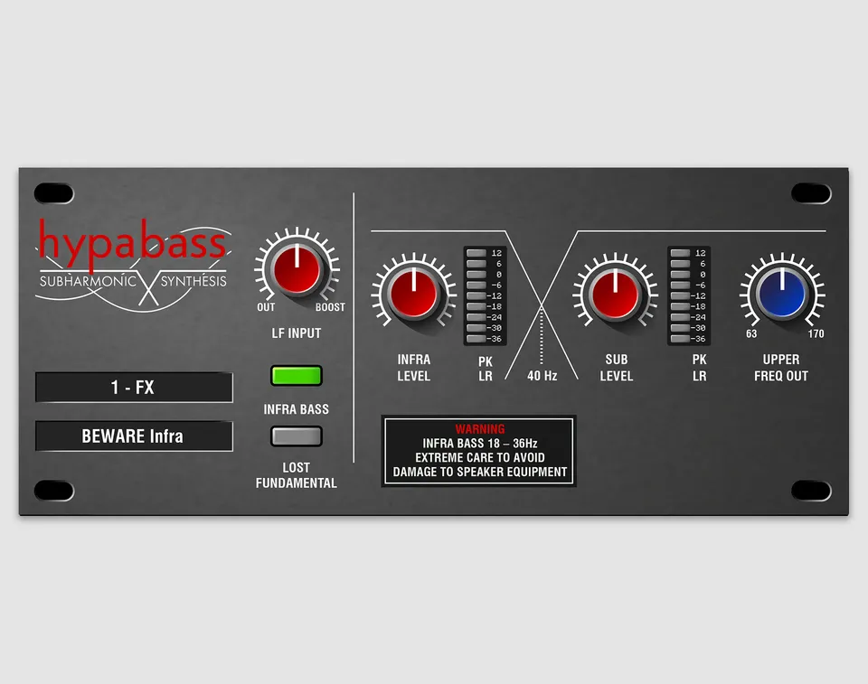 Allen & Heath dLive Hypabass synthétiseur sub-basse FX