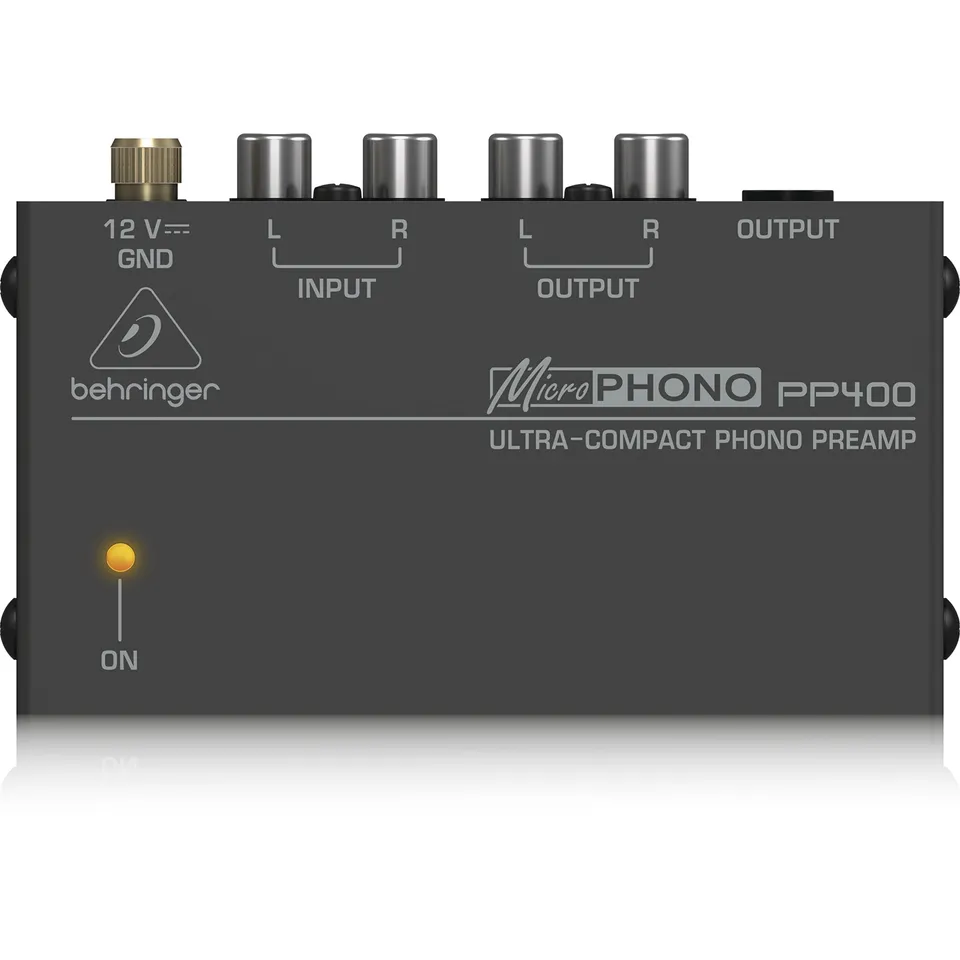 Behringer PP400 Microphono préampli phono MM RCA