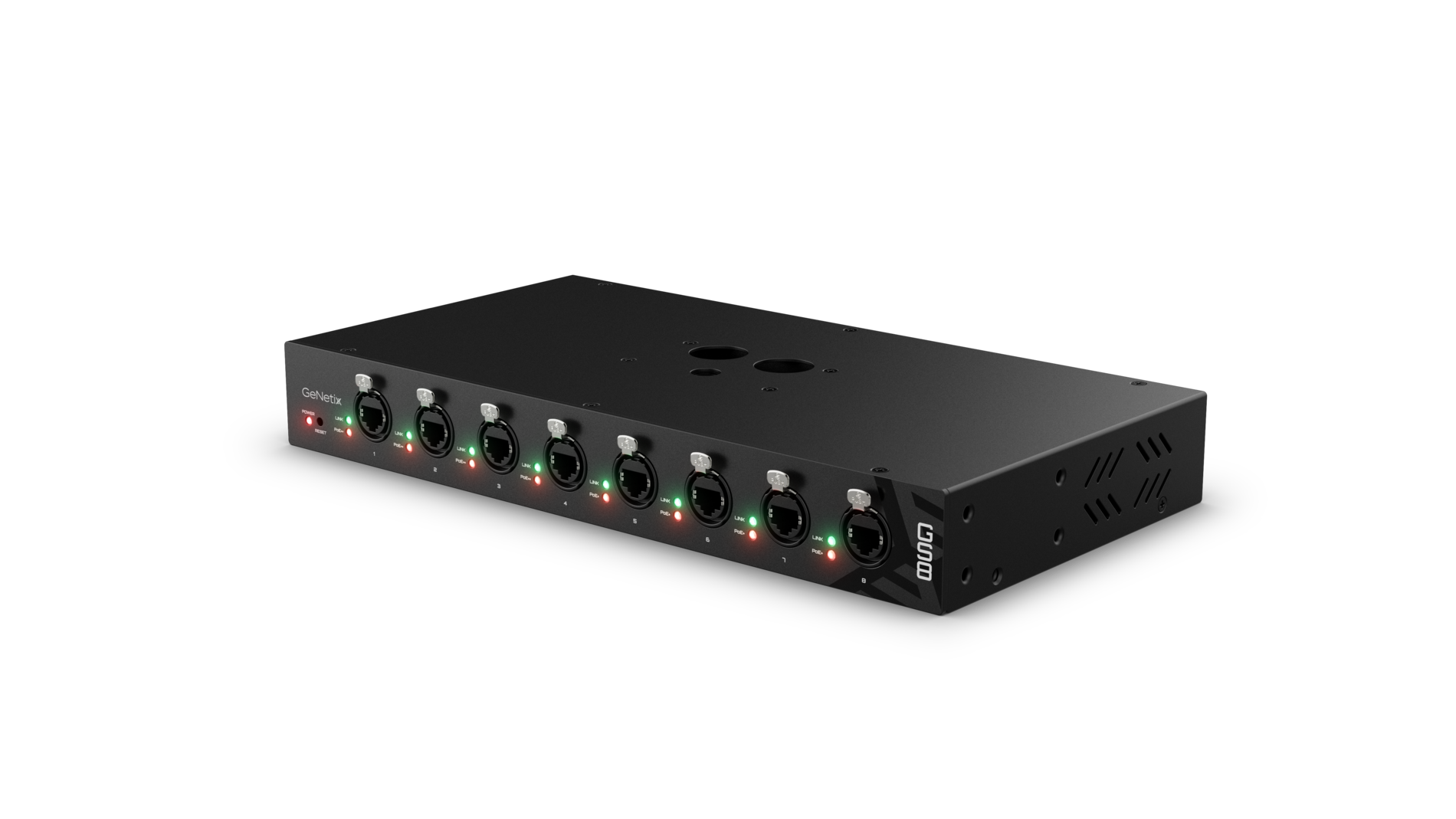 ChamSys GeNetix GS8 switch PoE 8 ports Gigabit 200W