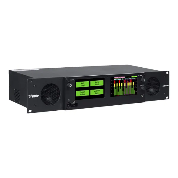Wohler iAM-AUDIO2+ moniteur audio SDI 2U broadcast