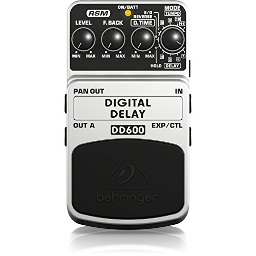 Behringer DD600 pédale delay guitare numérique stéréo 11 modes