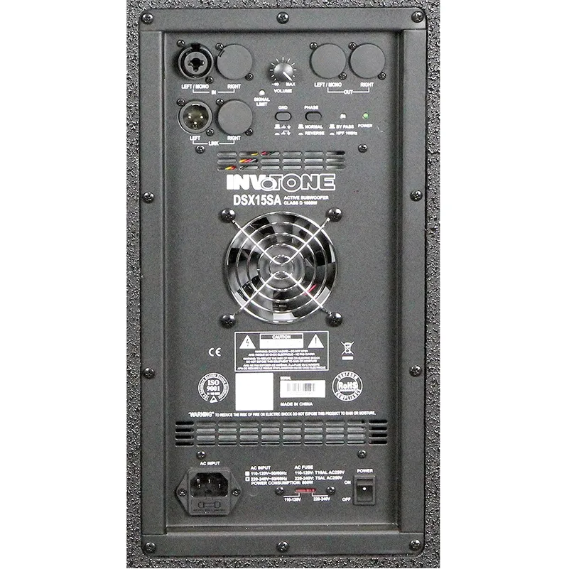 Invotone DSX15SA caisson basse actif 800W 15 pouces
