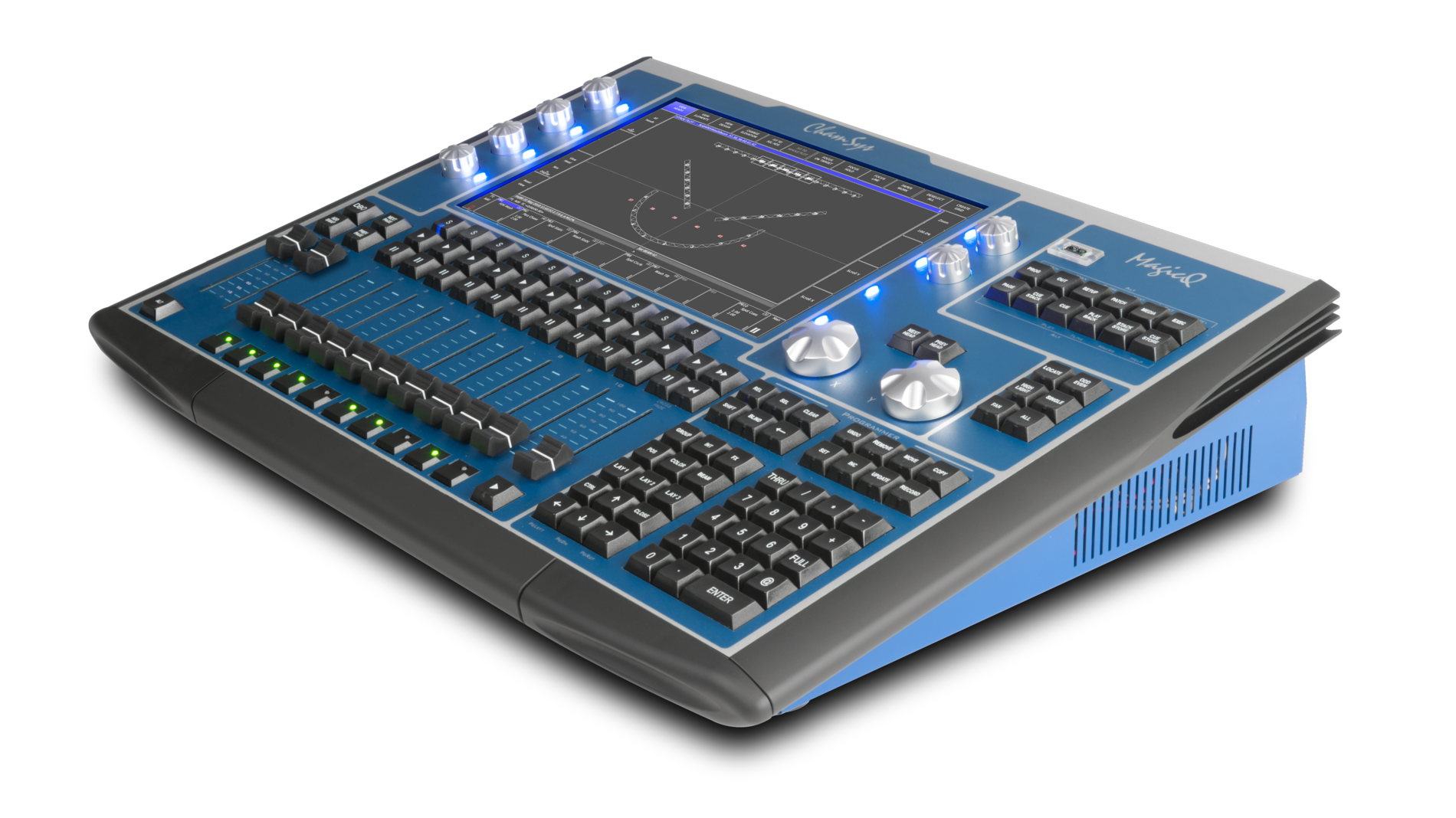 ChamSys MagicQ MQ80 Console Lumière 48 Univers 12"