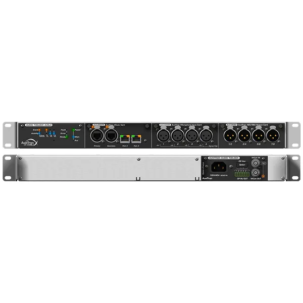 Fréquence AUDIO AVBx3 stagebox 3 slots