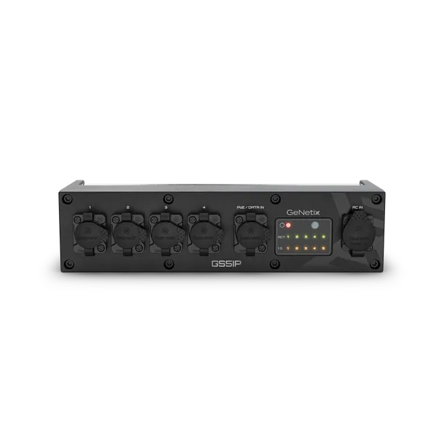 Chamsys GeNetix GS5IP switch réseau 5 ports IP65 PoE