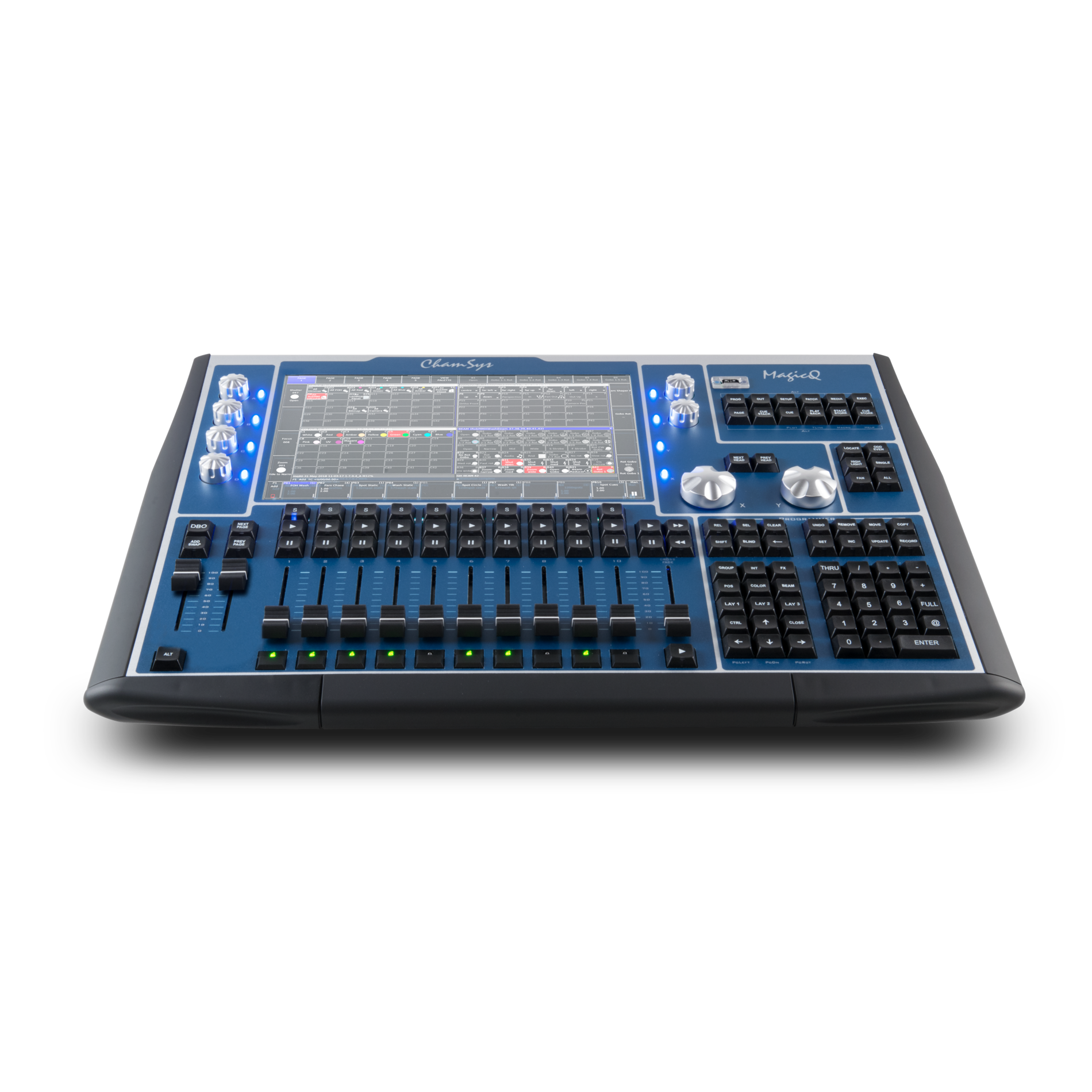 ChamSys MagicQ MQ80 Console Lumière 48 Univers 12"