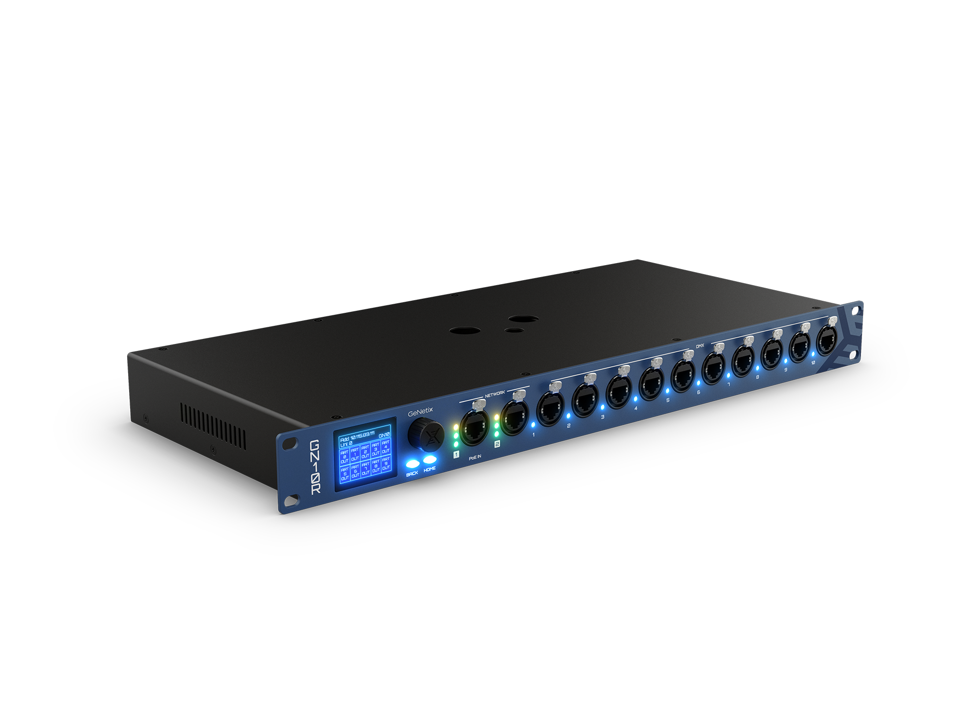 ChamSys GeNetix GN10R node DMX Art-Net sACN RJ45 PoE