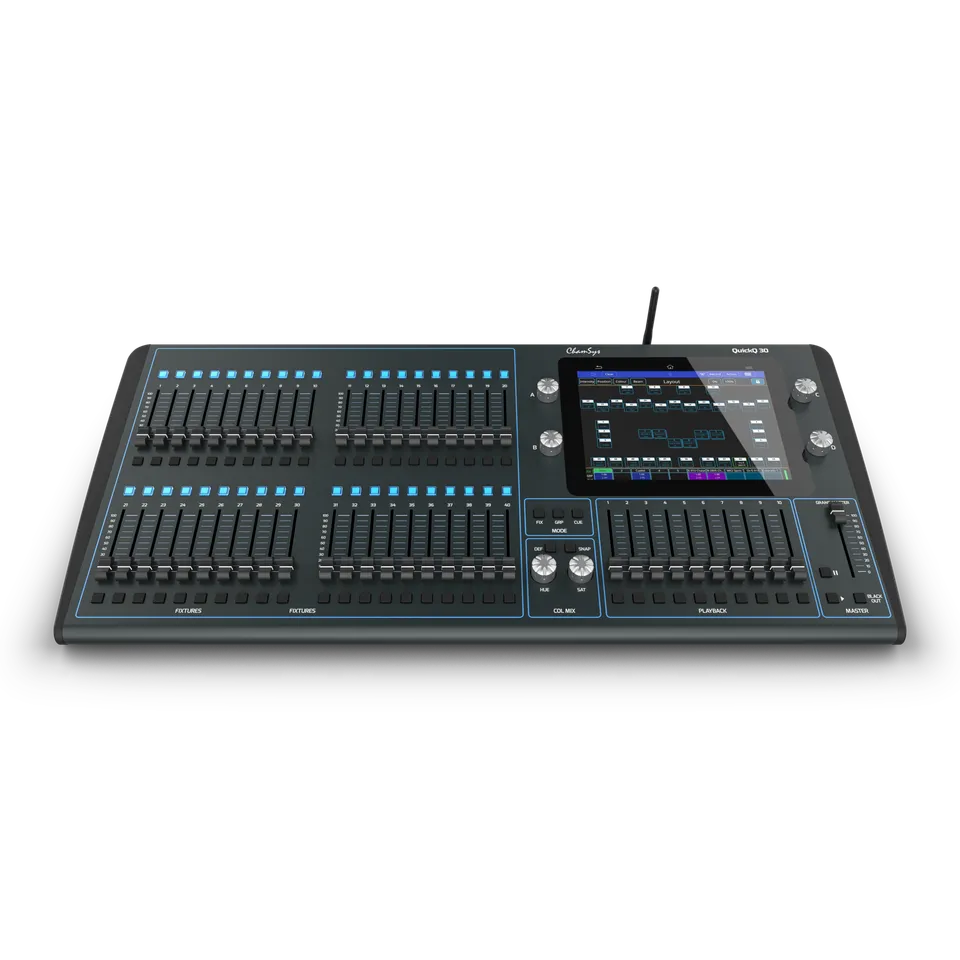 ChamSys QuickQ 30 console DMX tactile 9,7" WiFi RDM