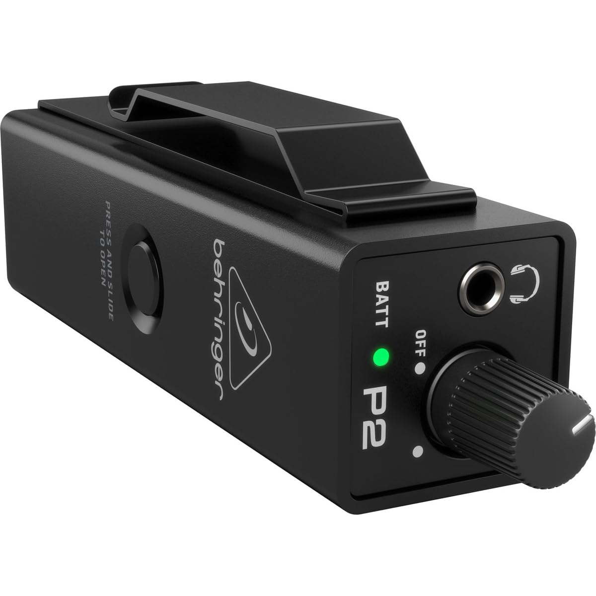 Behringer PM1 ampli casque ceinture deux oreilles XLR