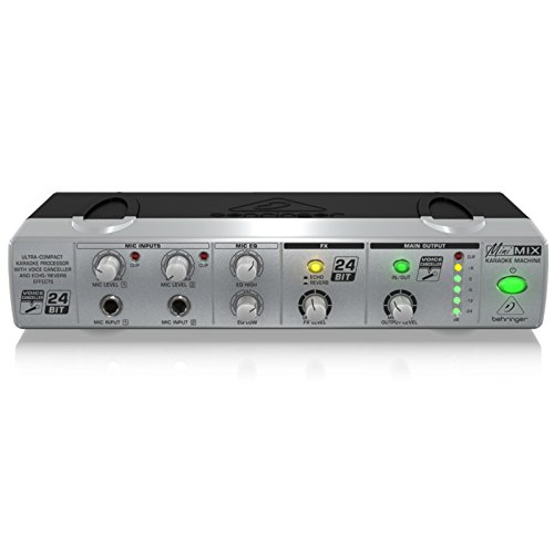 Behringer MIX800 Minimix mixeur karaoké 2 micros avec écho