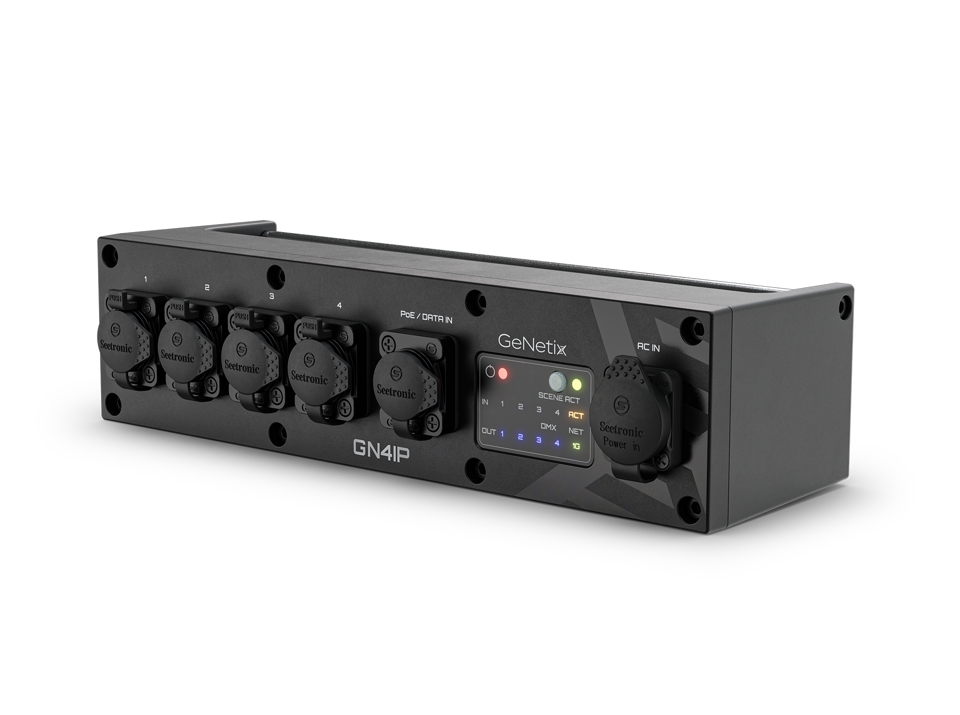 Chamsys GeNetix GN4IP node DMX IP65 4 ports PoE