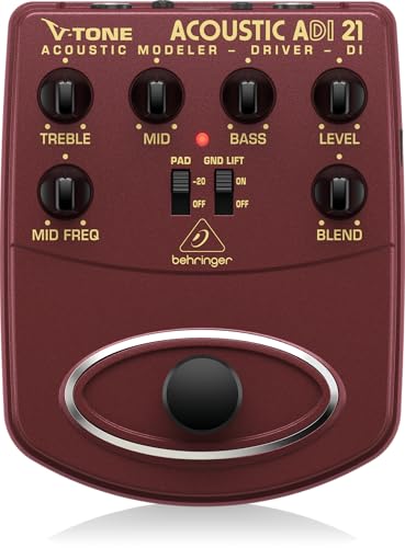Behringer V-Tone GDI21 pédale guitare simulateur ampli DI