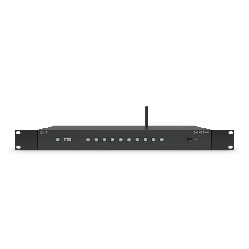ChamSys QuickQ Rack console lumière 4 univers rackable