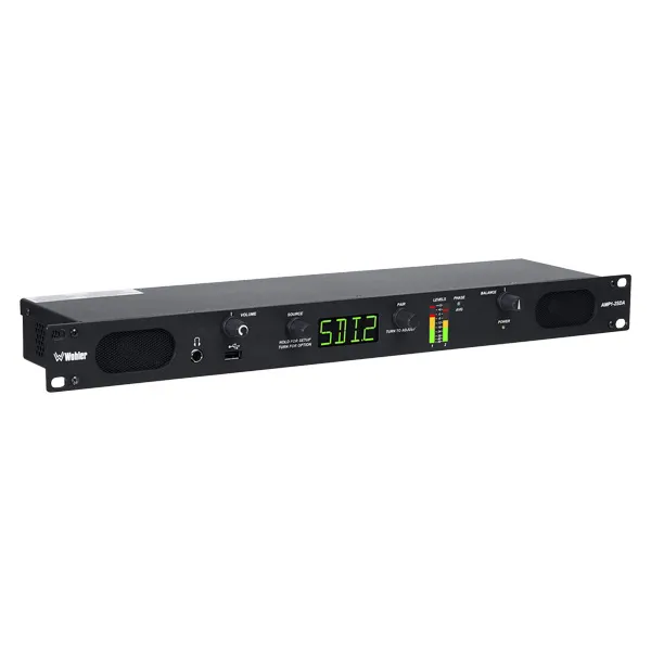 Wohler AMP1-2SDA moniteur audio rack 1U HD/SDI