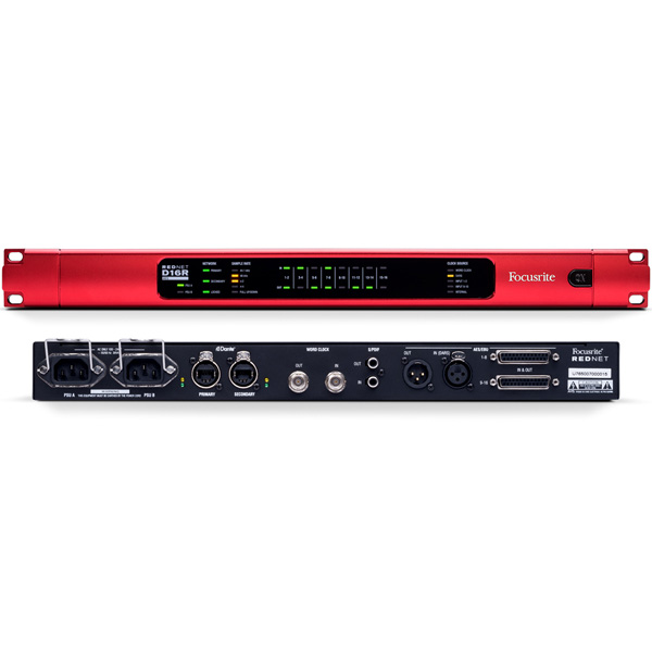 Focusrite D16R Convertisseur 16 AES Dante scène