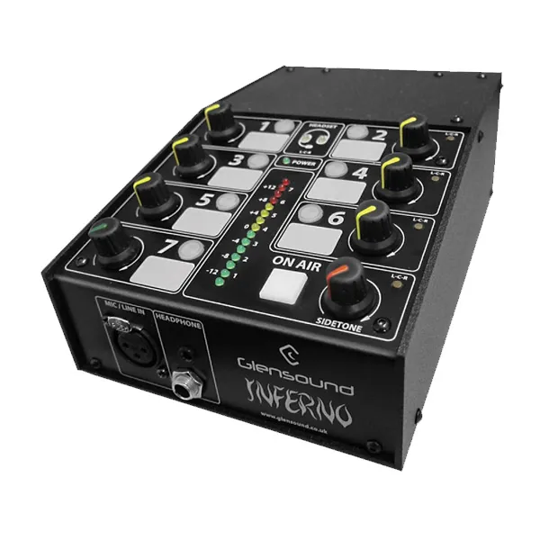 Glensound Inferno pupitre intercom Dante 1 position