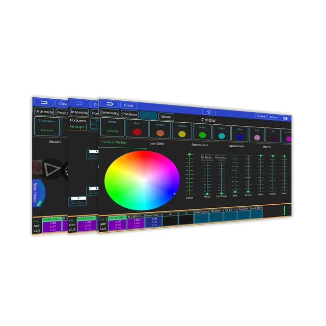 Chamsys QuickQ logiciel lumière Designer Windows Mac