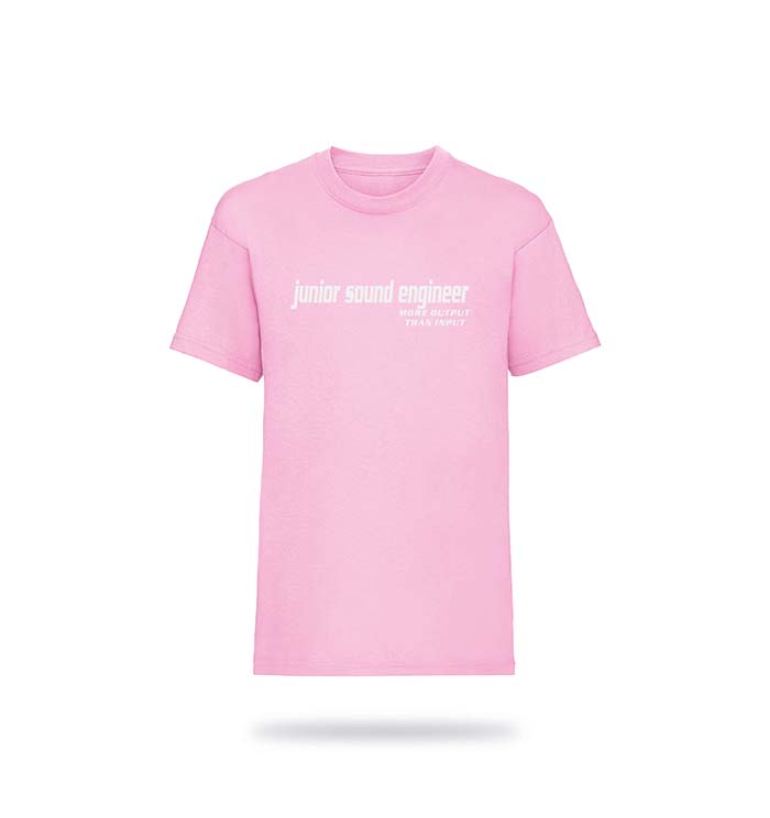 DiGiCo SD-Range Girls T-Shirt t-shirt fille rose Output