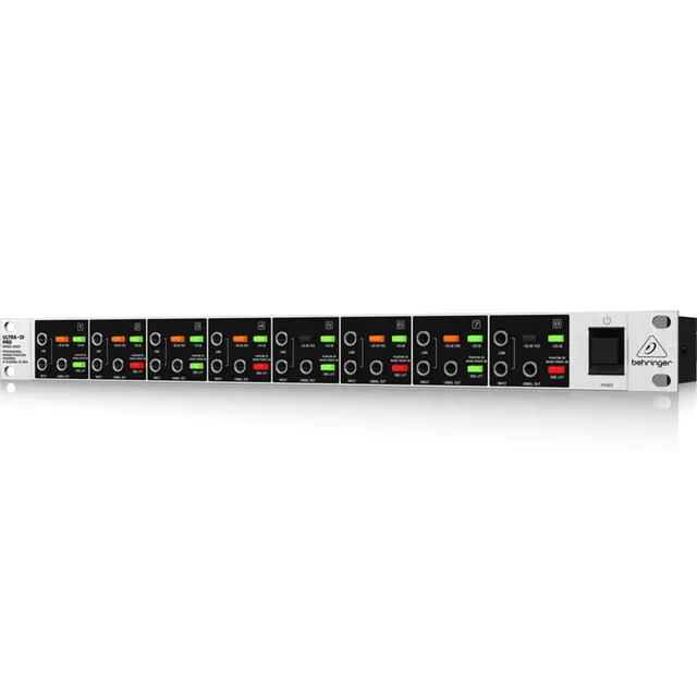 Behringer DI800 Ultra-DI Pro boite DI 8 canaux rack