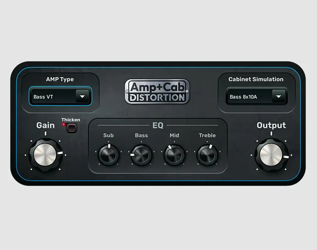 Allen & Heath dLive Amp+Cab Distortion distorsion ampli