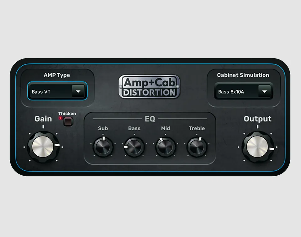 Allen & Heath dLive Amp+Cab Distortion distorsion ampli
