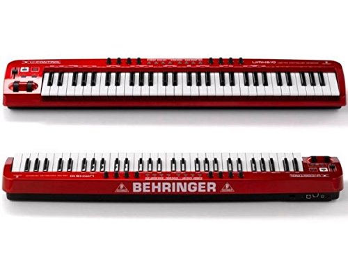 Behringer U-Control UMX610 clavier MIDI 61 touches rouge