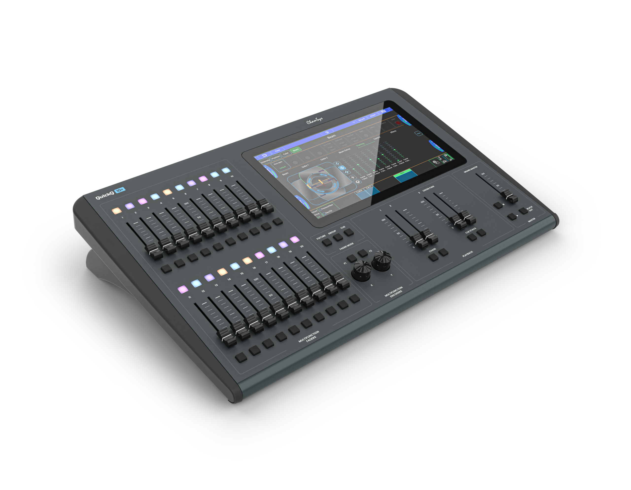 ChamSys QuickQ 10+ console éclairage DMX 1 univers tactile