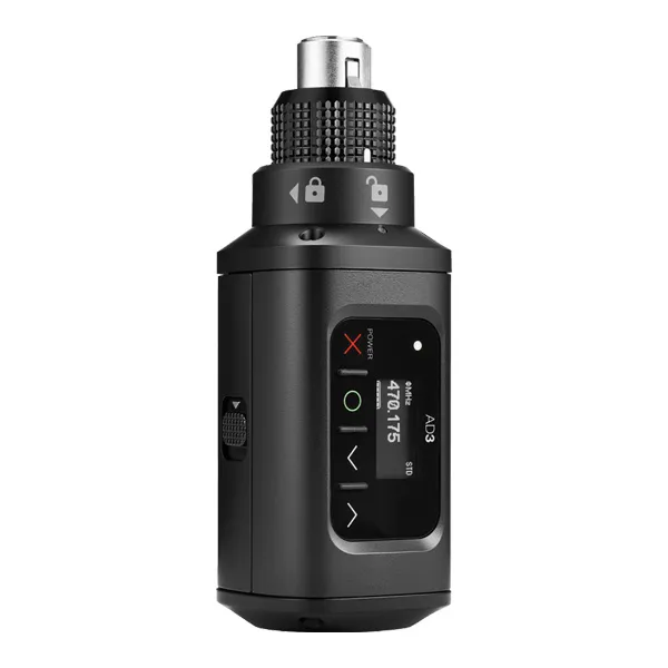 Shure AD3 plug-on HF numérique 470-636 MHz