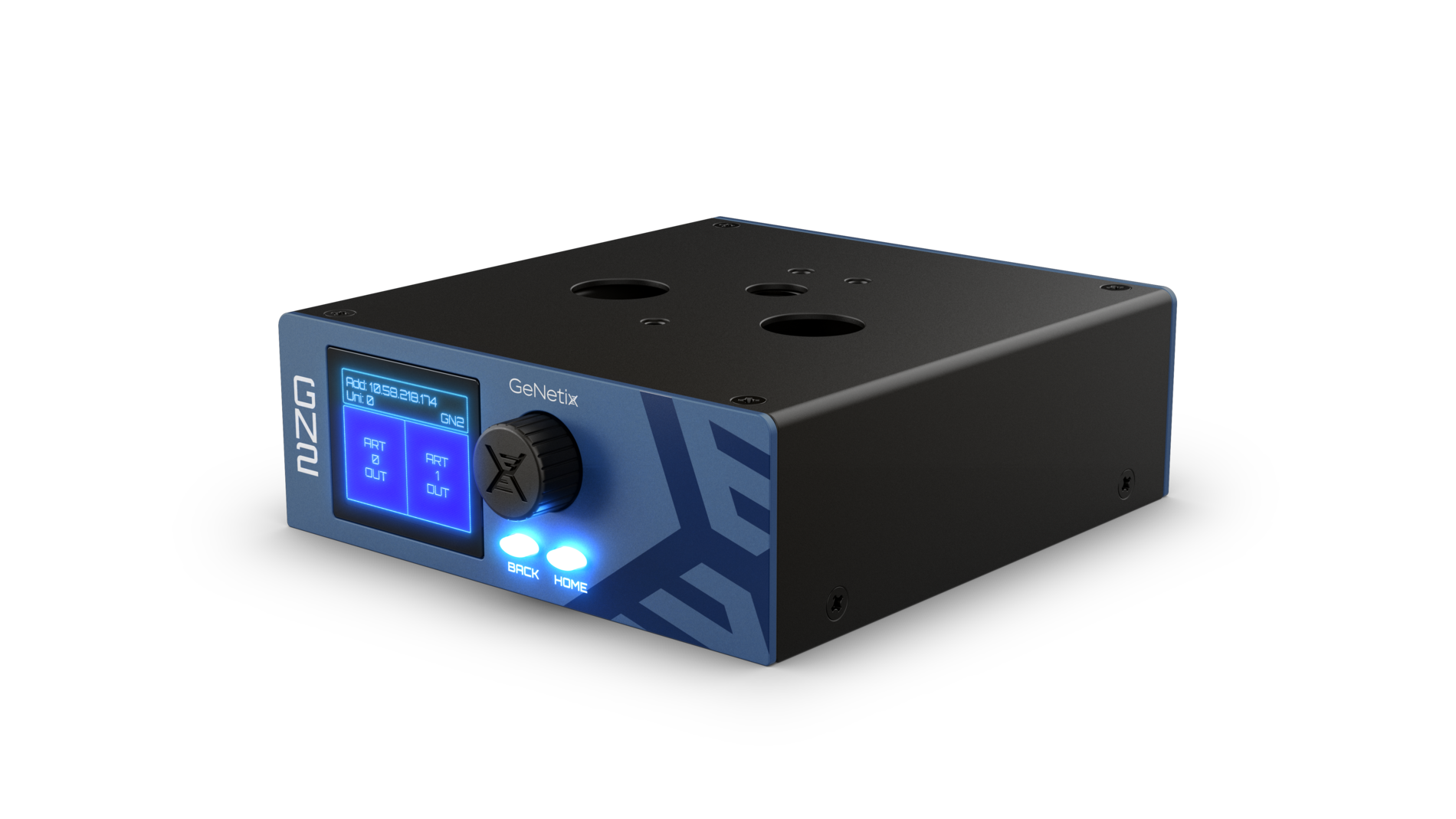 ChamSys GeNetix GN2 node Ethernet-DMX 2 ports USB-C