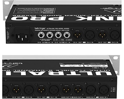 Behringer MX882 Ultralink Pro répartiteur ligne 8 canaux