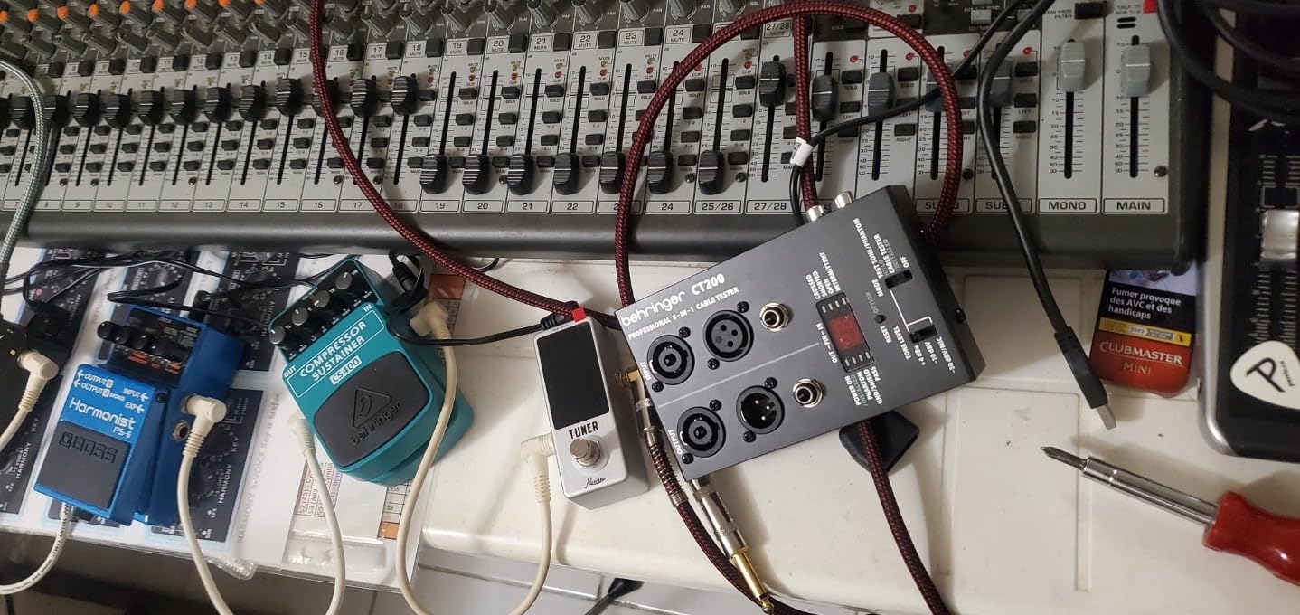 Behringer CT200 testeur câble 8-en-1 CT200