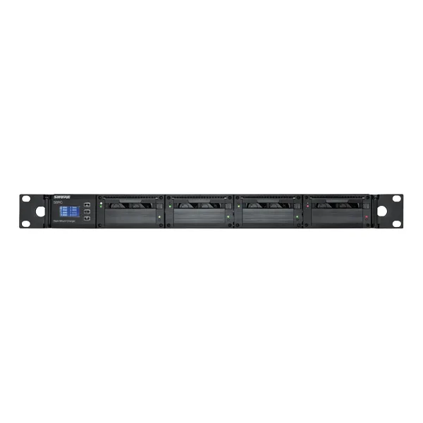 Shure SBRC chargeur rackable 4 slots HF