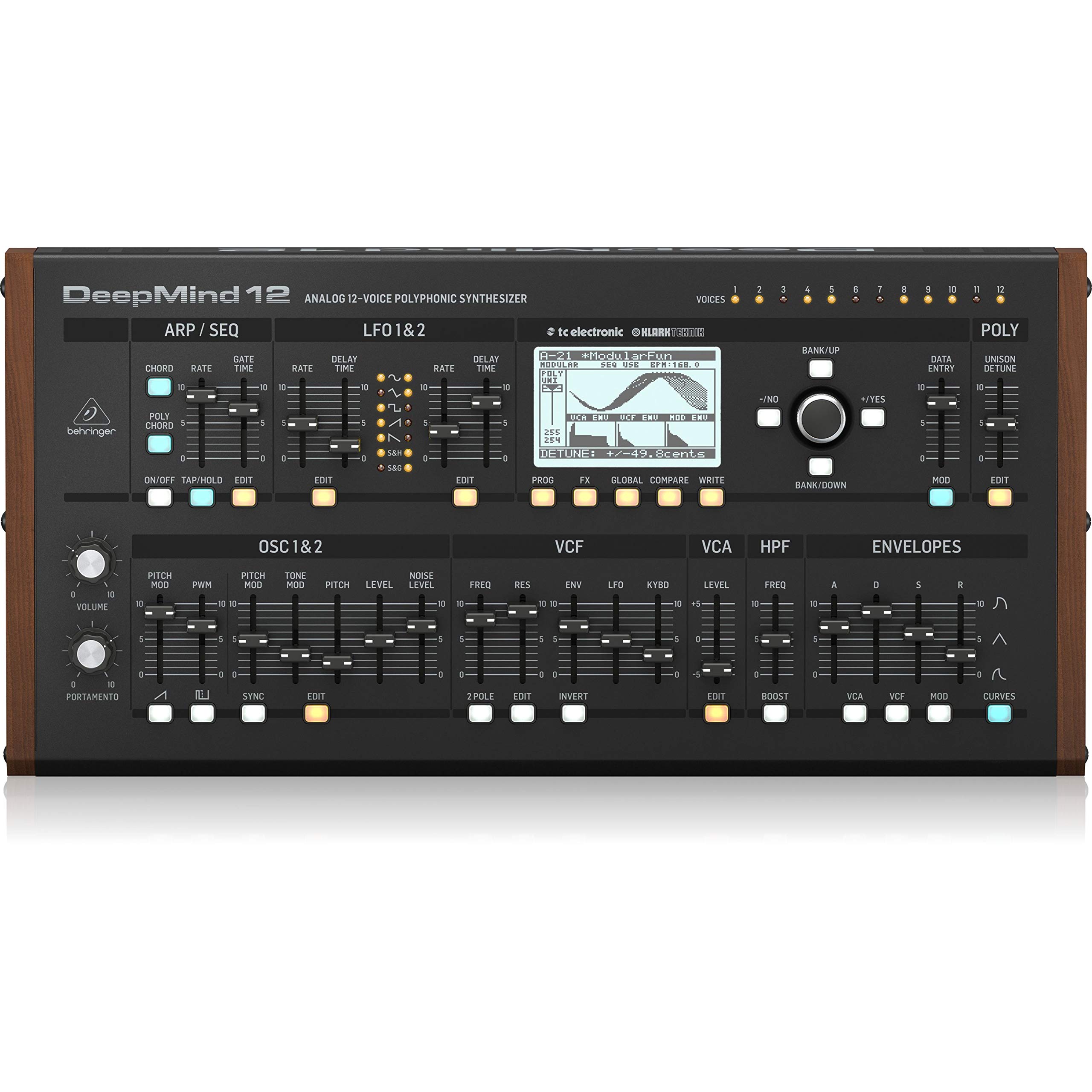 Behringer DeepMind 6 synthétiseur analogique 37 touches